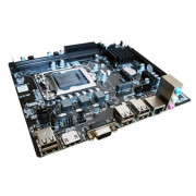 Placa Mãe Bluecase BMBH61-D2H-M2, Intel LGA 1155, DDR3, M.2, USB 2.0, VGA HDMI OEM