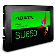 SSD Adata SU650, 256GB, SATA, Leitura 520MB/s, Gravação 450MB/s - ASU650SS-256GT-R