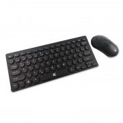 Kit Teclado e Mouse Sem Fio Maxprint Freestyle V2, 2.4GHz, USB, Preto - 60000094