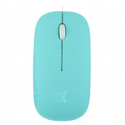 Mouse Maxprint Surface, 3 Botões, 1200DPI, USB, Azul - 60000137
