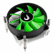 Cooler Para Processador Gamer Rise Mode X4, Intel, 90mm, Preto e Verde - RM-ACX-04-BG