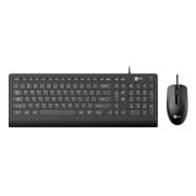 Teclado E Mouse Lenovo Lecoo, USB, ABNT2, 107 teclas, Com Teclado Numérico, Preto - CM103