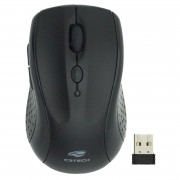 Mouse Sem Fio C3Tech, Bluetooth, Nano Receptor USB, Preto - M-BT12BK