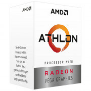 Processador AMD Athlon 3000G, AM4, Cache 5Mb, 3.50GHz, Dual Core, 4 Thread, AM4, Radeon VEGA 3 - YD3000C6FHSBX