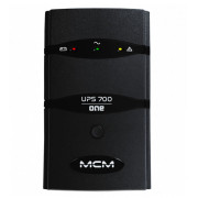 Nobreak MCM 700VA, UPS700 ONE FIT 3.1, 6 Tomadas, Trivolt Automático, Preto - UPS0267