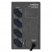 Nobreak MCM 600VA, UPS600 ONE FIT 3.1, 6 Tomadas, Trivolt Automático, Preto - UPS0266