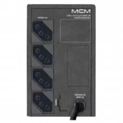 Nobreak MCM 600VA, UPS600 ONE FIT 3.1, 4 Tomadas, Trivolt Automático, Preto - UPS0266