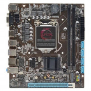 Placa Mãe Afox IH110D4-MA5-V2, Chipset Intel H110, LGA 1151, m-ATX, DDR4, USB3.0, VGA/HDMI - IH110D4-MA5-V2