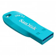 Pen Drive SanDisk Ultra Shift, 32GB, USB 3.0, Azul - SDCZ410-032G-G46BB