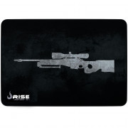 Mousepad Gamer Rise Mode Sniper, Speed, Grande (420x290mm) Cinza - RG-MP-05-SPG