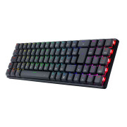 Teclado Gamer Mecânico Redragon Ashe, RGB, Switch Blue, ABNT2, Preto - K626-KB-B (PT-BLUE)