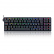 Teclado Gamer Mecânico Redragon Ashe, RGB, Switch Red, ABNT2, Preto - K626-KB-B (PT-RED)