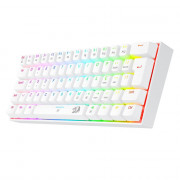 Teclado Mecânico Gamer Redragon Dragonborn, RGB, Switch Blue, ABNT2, Branco - K630W-RGB (PT-BLUE)