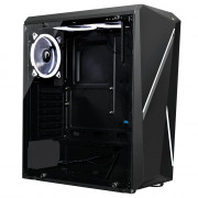 Gabinete Gamer Rise Mode Z2 Glass, Mid Tower, Lateral em Vidro Temperado, Preto - RM-Z02-02-FB