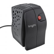 Protetor Eletrônico Bright, 500VA, 115V, 4 Tomadas, Bivolt, Preto - PE576