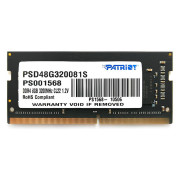 Memória Para Notebook Patriot, 8GB, 3200MHz, DDR4, CL19, 1.2V Signature Line, Preto - PSD48G320081S