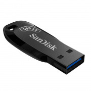 Pen Drive SanDisk Ultra Shift, 64GB, USB 3.0, Preto - SDCZ410-064G-G46