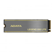 SSD Adata Legend 850 Lite, 500GB, M.2 2280 NVMe PCIE 4.0, Leitura 5000MB/s, Gravação1700 MB/s, Cinza - ALEG-850L-500GCS