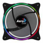 Cooler FAN AEROCOOL Eclipse 12, 120x120x25mm, ARGB, Preto - 68540