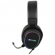 Headset Gamer SuperFrame VELKA SFH01, 7.1 Surround, Drivers de 50mm, RGB, USB, Preto - SFH01