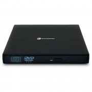 Gravador DVD Externo POP UP GT, SLIM Portátil USB, Preto - 47930