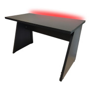 Mesa Gamer, LED RGB, Com Filtro de Linha 6 Tomadas, Preto - CLM VESTA