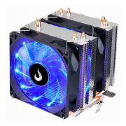Cooler para Processador Gamer Rise G700, LED Azul, Intel e AMD, 180mm, Preto - RM-AC-O7-FB
