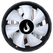 Cooler Para Processador Gamer Rise Mode X5, AMD/Intel, 120mm, Preto e Branco - RM-ACX-05-BW