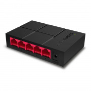 Switch Mercusys 5 Portas 10/100/1000MBPS Gigabit Soho, Preto - MS105G