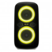 Caixa De Som Bluetooth WAAW by ALOK Boombox Infinite 100, 100W RMS, Preto e Verde - WAAW0034