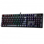 Teclado Mecânico Gamer Bright Spectre, Rainbow e LED Lateral, Switch Blue, Preto - GTC564
