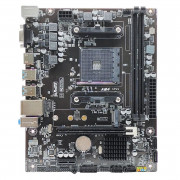 Placa Mãe Bluecase BMBA520-G3HGU-M2BLK, Chipset A520, AMD AM4, DDR4, M.2 NVME, mATX, Lan Gigabit, USB 3.0, VGA/HDMI, OEM