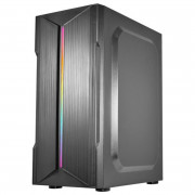 Gabinete Gamer K-Mex Demon II, CG-06W5, RGB, Lateral em Vidro, 1 Fita Led, Sem Fan, Preto - CG06W5RH001CB0X