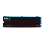 SSD SanDisk Plus NVMe, 2TB, M.2 2280, PCle, Gen3, Leitura: 3200MB/s e Gravação: 3200MB/s - SDSSDA3N-2T00-G26