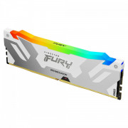 Memória Kingston Fury Renegade, RGB, 16GB, 6000Mhz, DDR5, CL32, Branco - KF560C32RWA-16