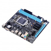 Placa Mãe Bluecase BMBH61-G2HG-M2 REV 2.0, Intel LGA 1155, DDR3, M.2, Lan Gigabit, USB 2.0, VGA HDMI