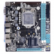 Placa Mãe Bluecase BMBH81-G3HGU-M2 REV 2.0, Intel LGA 1150, DDR3, Lan Gigabit, OEM, HDMI/VGA - BMBH81-G3HGU-M2EXR2BLK