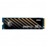 SSD MSI SPATIUM M450, 500GB, M.2 NVMe PCIe 4.0, Leitura 3600MB/s, Gravação 2300MB/s, Preto - SPATIUM-M450-500G