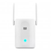 Repetidor de Sinal Multilaser, Wi-Fi 300Mbps, 2.4Ghz, 2 Antenas Externas Branco - RE059