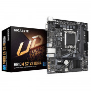 Placa Mãe Gigabyte H610M S2 V3 DDR4, Chipset H610, Intel LGA 1700, mATX, DDR4, M.2 NVME, VGA