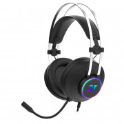 Headset Gamer Goldentec, LED RGB, Plug P3, Surround 7.1 Digital, Preto - GT Astra