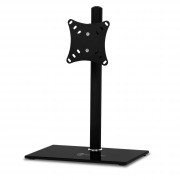Suporte de Mesa Para Monitor Goldentec, Base de Vidro, Suporta até 27
