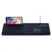 Teclado Goldentec GT Business, USB 2.0, ABNT2, Preto - 61144