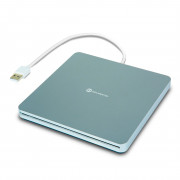 Gravador DVD Externo Goldentec, SLOT IN, Portátil, Slim, USB, Preto - 47931