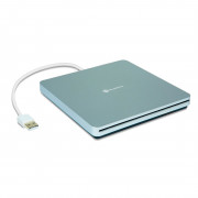Gravador DVD Externo Goldentec, SLOT IN, Portátil, Slim, USB, Preto - 47931
