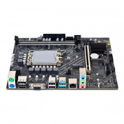 Placa Mãe Goldentec S1700 H610, Chipset H610, Intel LGA 1700, DDR4, M.2, mATX, HDMI/VGA - 63109