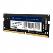 Memória Para Notebook Husky Technologies, 4GB, 2666MHz, DDR4, CL19, Preto - HTCQ000