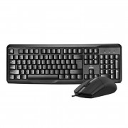 Kit Teclado e Mouse YON, USB, ABNT2, 1000 DPI, Preto - CM-508