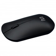 Mouse Sem Fio Slim Multilaser, 2.4GHz, USB, 3 Botões, 1200DPI, Preto - MO307