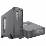 Gabinete Slim K-Mex GM-04CC, mATX, Com Fonte 200W, USB 2.0, Preto - GM04CCBN001B0X